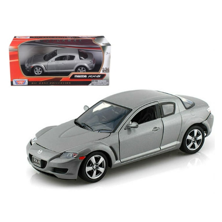 Mazda RX-8 Grey 1/24 Diecast Car Model by Motormax - Walmart.com