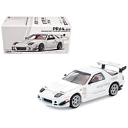 Mazda RX7 FC3S RE Amemiya RHD Right Hand Drive White 1/64 Die Cast Model Car by Pop Race