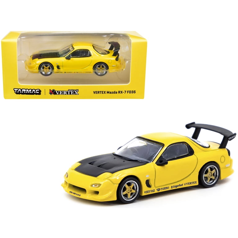 Mazda VERTEX RX-7 FD3S RHD (Right Hand Drive) Yellow Metallic with