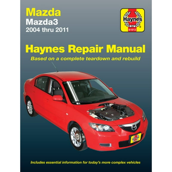 Pre-Owned Mazda3 2004 Thru 2011 Haynes Repair Manual (Paperback) 1563929155 9781563929151
