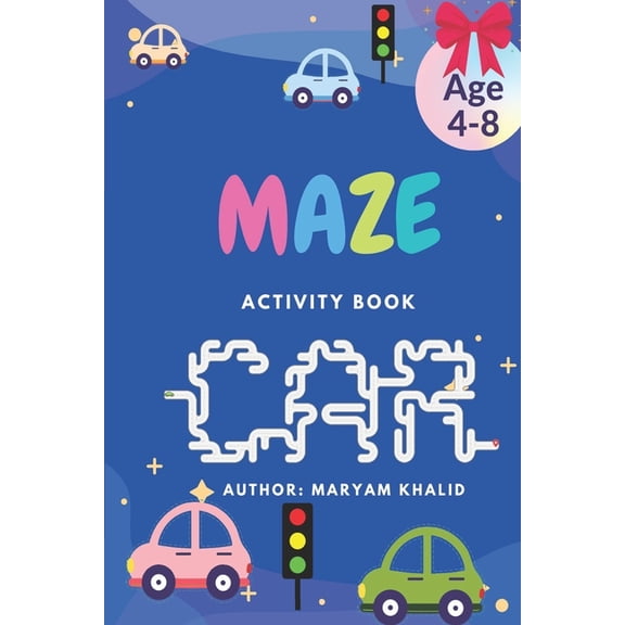 Maze Activity Book Car (Paperback)