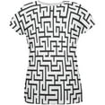 thumbnail image 1 of Maze All Over Womens T-Shirt - Small, 1 of 2