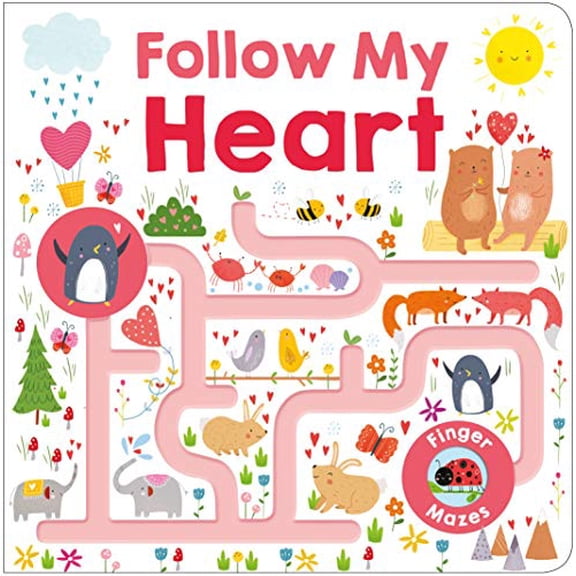 Pre-Owned Follow Me Maze Books: Follow My Heart (Hardcover) by Roger Priddy