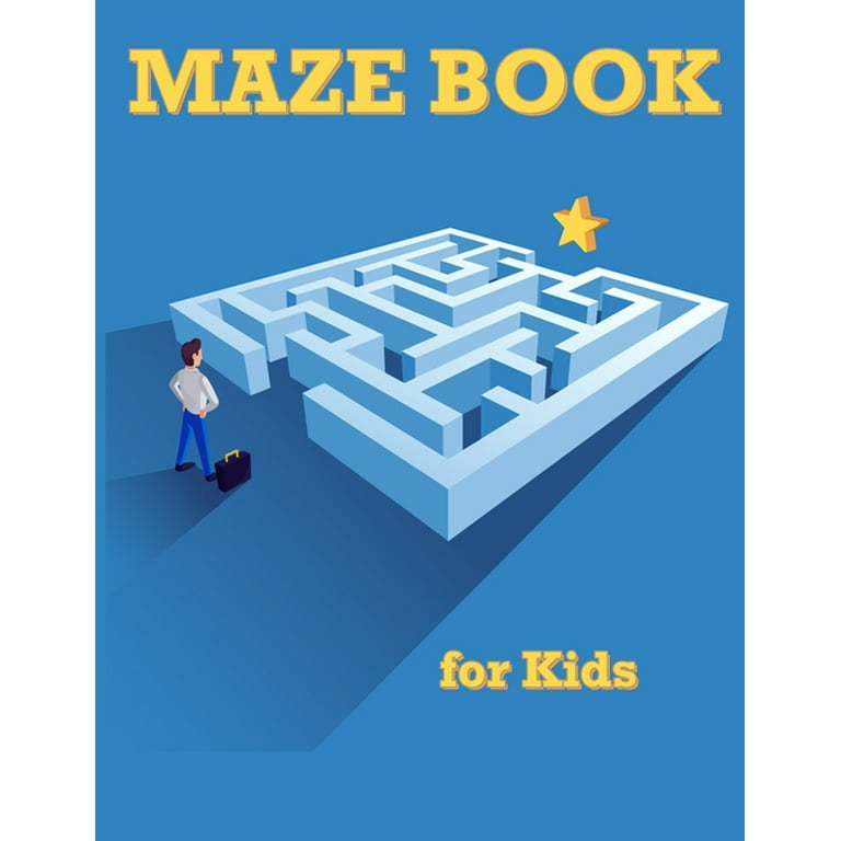 My Book Of Amazing Mazes: For Kids Ages 4-6. Best maze activity book for  kids. Amazing problem solving and skill developing maze workbook. (Maze  Books For Kids) : Workshop, Kids Creative: 