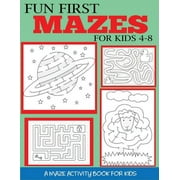 DYLANNA PRESS Maze Books for Kids Fun First Mazes for Kids 4-8, (Paperback)