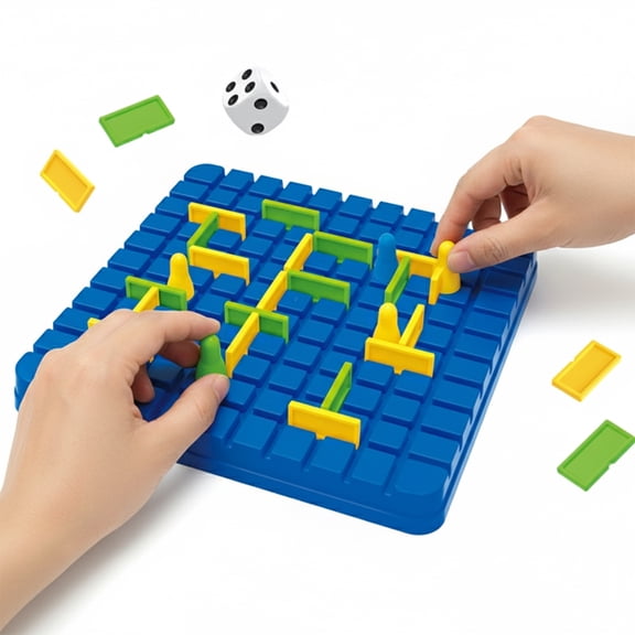 Maze Breakout Puzzle Board Game,STEM Montessori Learning Toys,Travel/Party Multiplayer Game for Kids age 3+ and Adults, 1 pack