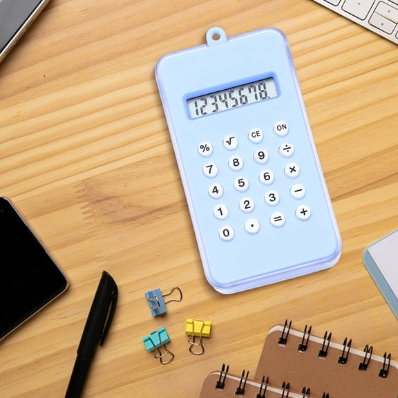 Maze Calculator Mini Puzzle Game | Cute Keychain Calculator for Pocket | Portable Handheld Computing Device 2.8x1.5x0.5in