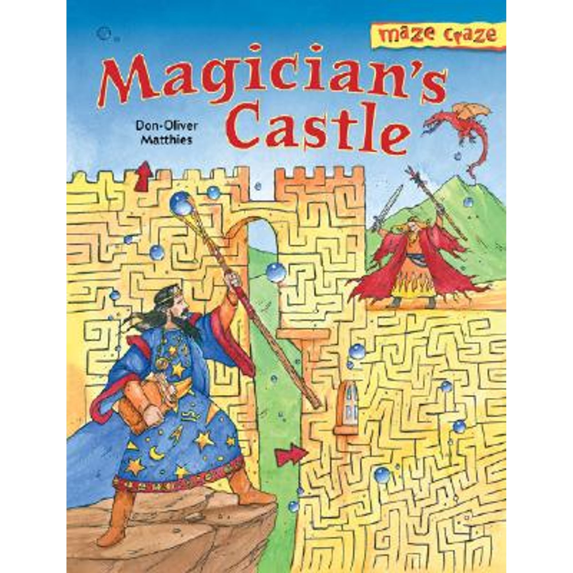 Pre-Owned Maze Craze: Magicians Castle Paperback Don-Oliver Matthies