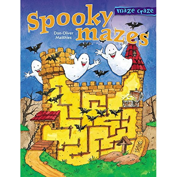 Pre-Owned Spooky Mazes: Maze Craze (Paperback) 1402706049 9781402706042