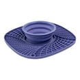 thumbnail image 1 of Slow Feeder Mat Dog Bowl Silicone Lick Pad Suction Cups Collapsible Bowl Dry Wet Food Anxiety Boredom Reducer Pet Feeding Solution, 1 of 3