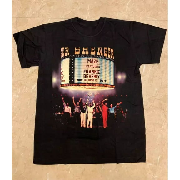 Maze Featuring Frankie Beverly Tour Collection Short Sleeve T-shirt BM79