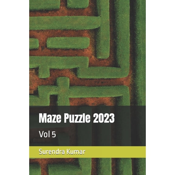 Maze Puzzle 2023 : Vol 5 (Paperback)