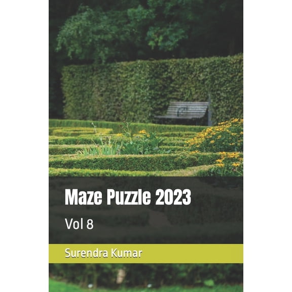 Maze Puzzle 2023 : Vol 8 (Paperback)