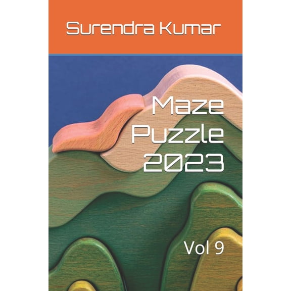 Maze Puzzle 2023 : Vol 9 (Paperback)