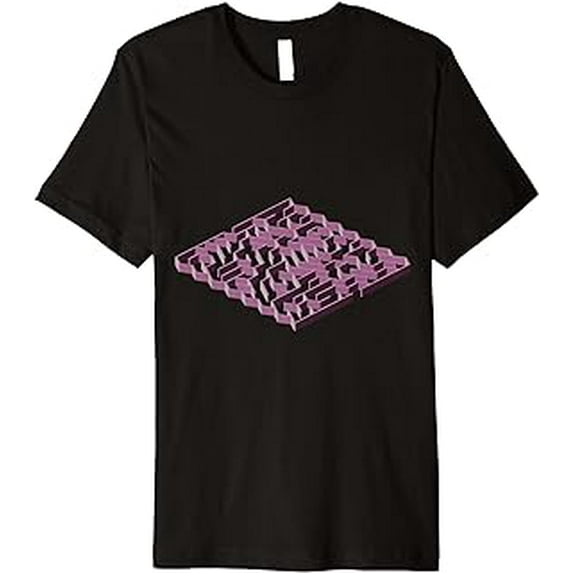 Maze Puzzle Labyrinth Premium T-Shirt