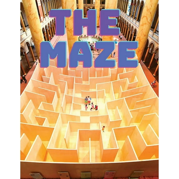 Maze Puzzles Book, (Paperback)
