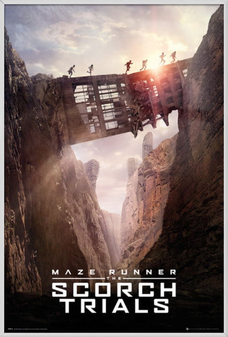 Maze Runner - The Scorch Trials Movie Poster Print & Unframed Canvas Prints