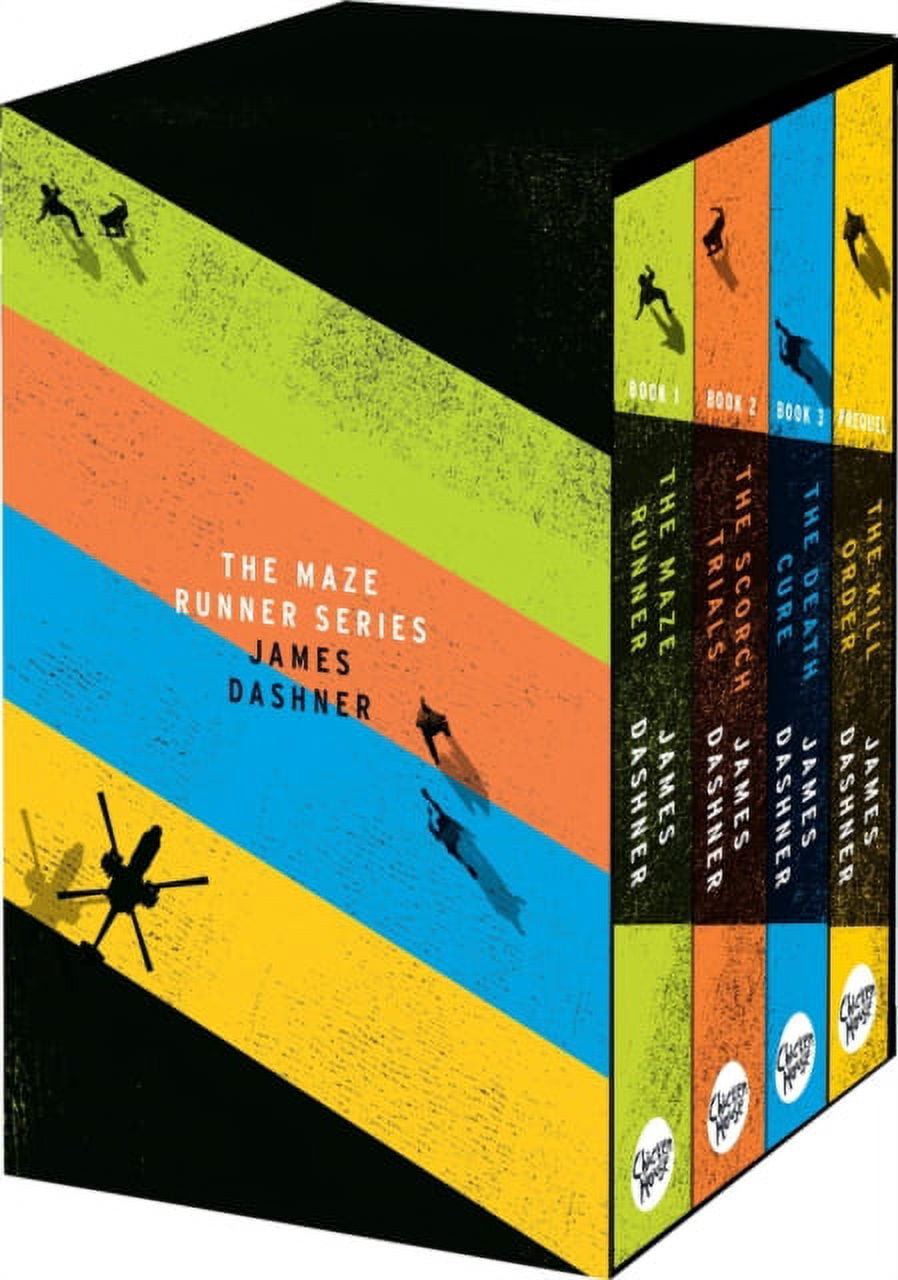 The Maze Runner (books 1-4) by James Dashner, Paperback