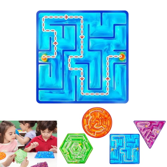 Maze Sensory Toys Squeeze Toys Sensory Fidget Toys for Kids Autism Fidget Toys with Filled Goo Calming Down Classroom Travel