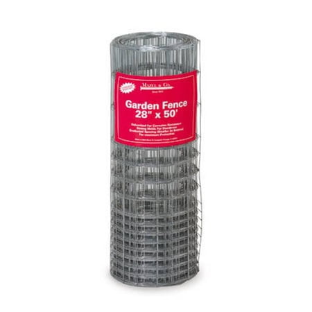 Mazel and Co. Galvanized Garden Fence