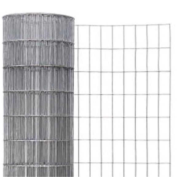 Mazeland 50' 14 Gauge Welded Wire Fence, 36" Height, Galvanized for Garden and Property Boundaries