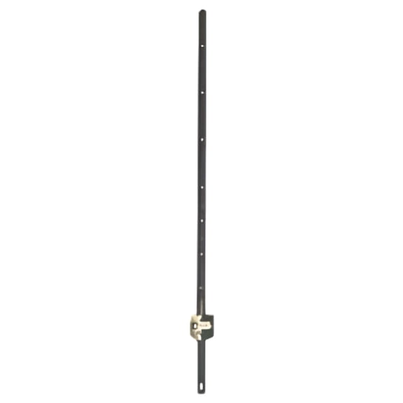 Mazeland Light Duty U-Post, Green Vinyl-Coated Steel, 3 ft., Pack of 10, Fence Posts