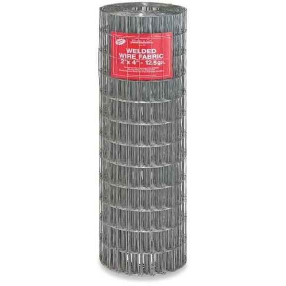 Mazeland Welded Wire Fences, 36 in x 100 ft, 2 x 4 x 12.5 Gauge, 74 lbs