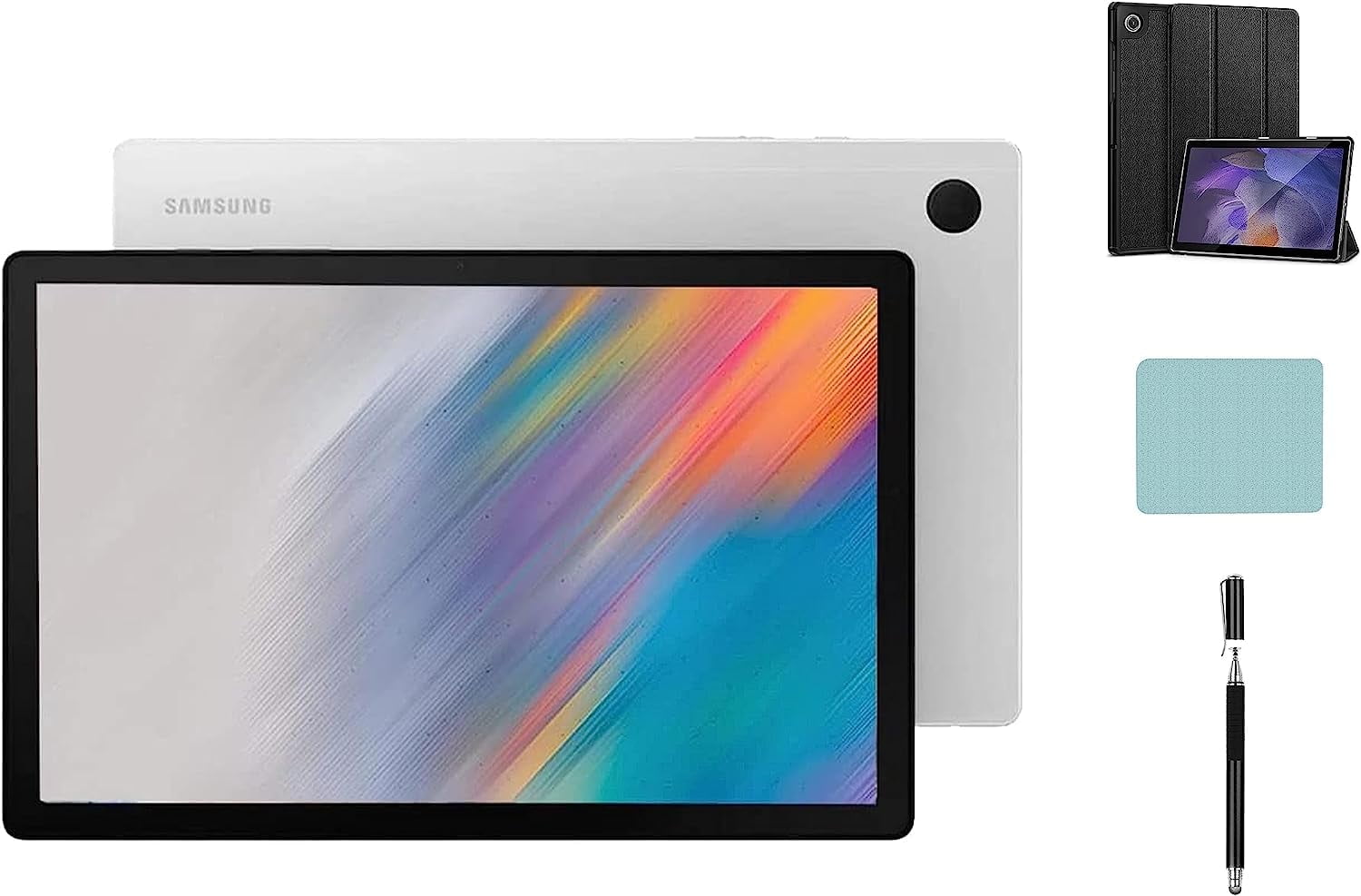 SAMSUNG Galaxy Tab A8 Android WiFi Tablet, 10.5'' Touchscreen (1920x1200) LCD Screen, 128GB Storage, Bluetooth, Android 11 OS, Gray with Accessories Samsung Galaxy Tab A8 for Rent | Hire Intelligence