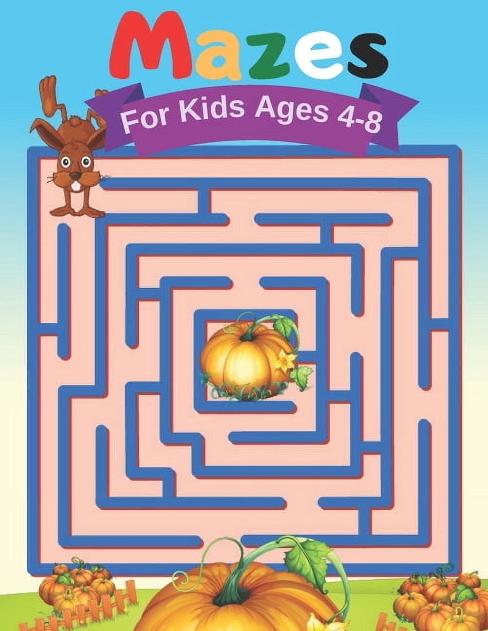 Mazes For Kids Ages 4-8: This maze book for kids Challenging (Paperback)