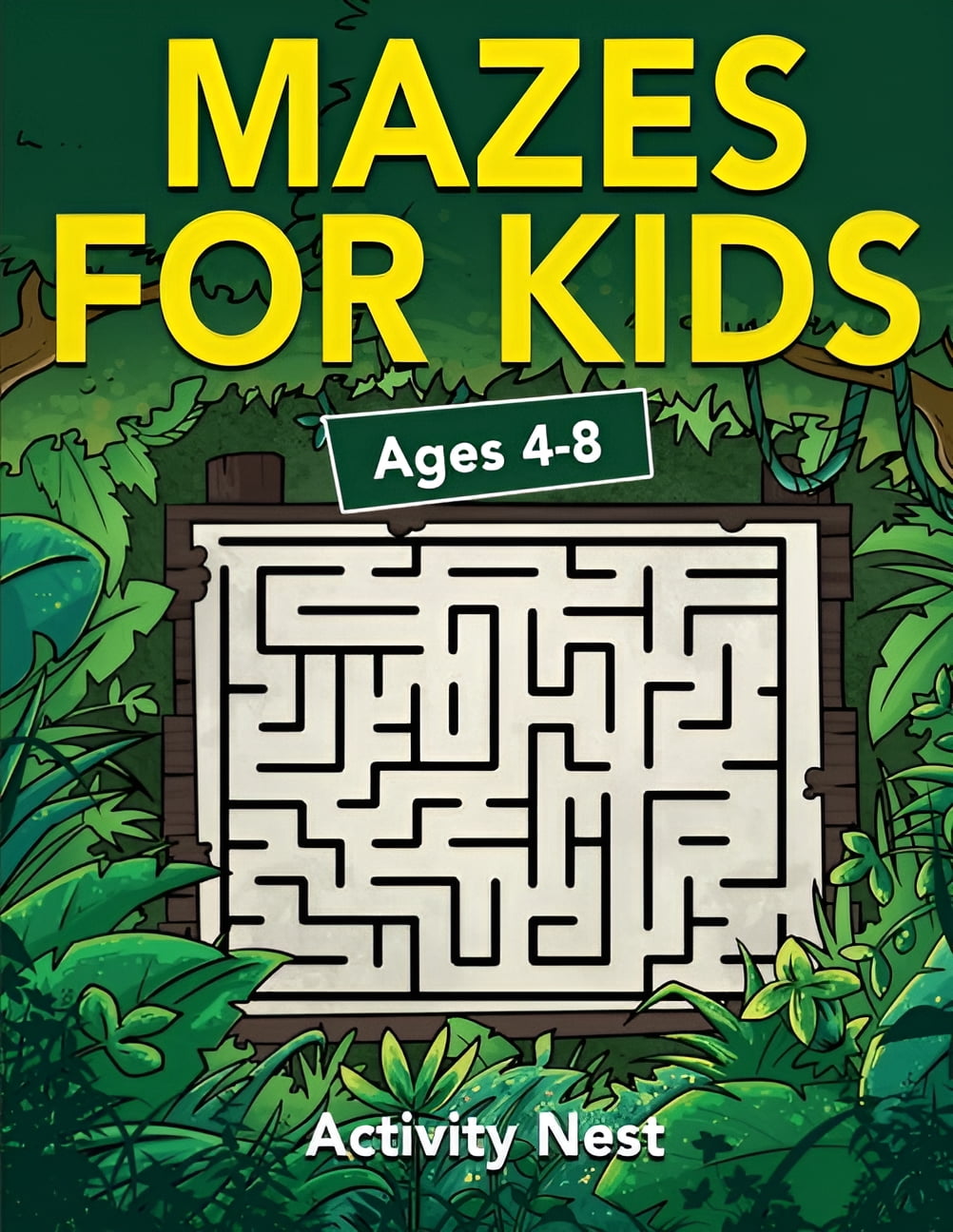 Mazes For Kids Ages 4-8: Workbook for Games, Puzzles, and Problem ...