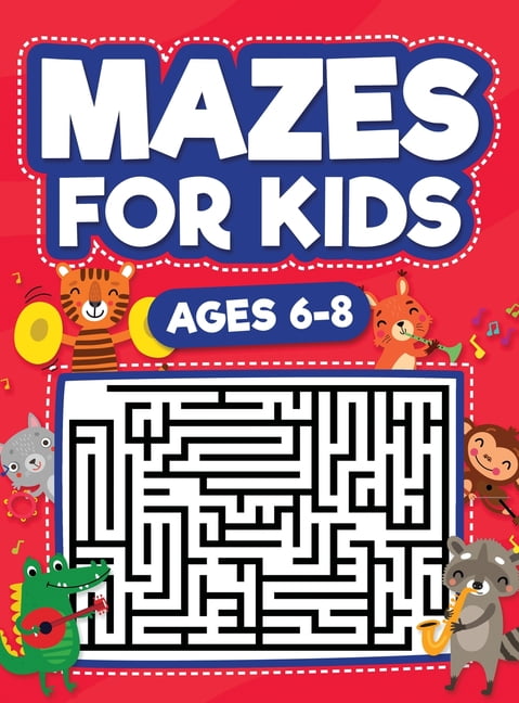 Hours of Fun Mazes for Kids 4-6 Vol-1 By Round Duck: 110 Mazes Activity  Book with Simple to Easy to Medium Puzzles: Duck, Round: 9781958867150:  Books 