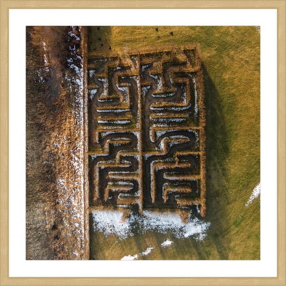"Mazes" Framed Painting Print