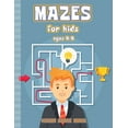 thumbnail image 1 of Mazes For Kids Ages 4-8: Mazes Activity Book Workbook for Children - Problem Solving, Brain Challenges, 5 difficulty levels (easy, medium, hard, difficult, extreme) suitable for ages 4-6 and 6-8 (Pape, 1 of 1