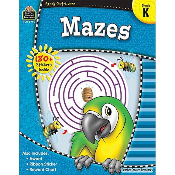 Pre-Owned Ready-Set-Learn: Mazes Grd K (Paperback) 1420659626 9781420659627
