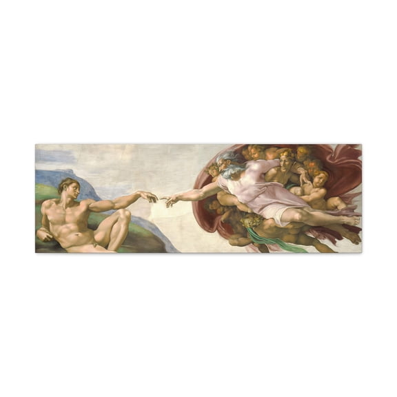 Mazevoo - Creation of Adam | Michelangelo | Reproduction Canvas Print | USA