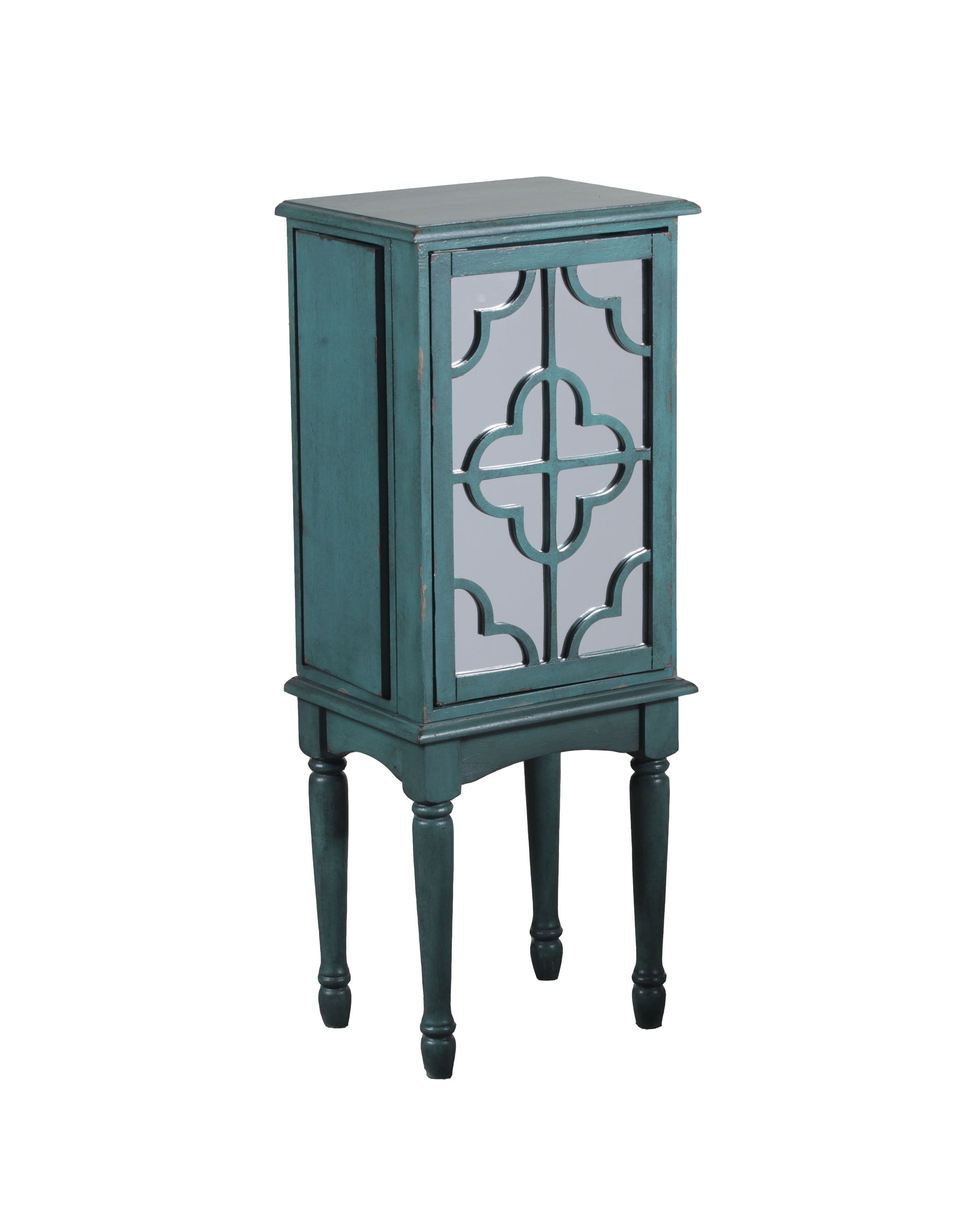 Mazie Jewelry Armoire, Teal
