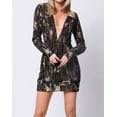 thumbnail image 1 of Mazikeen Camo LS Mini Dress, 1 of 4