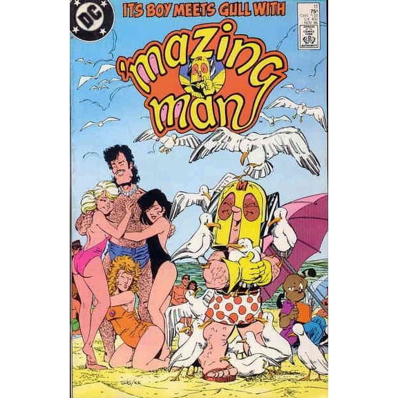 Mazing Man #11 VF ; DC Comic Book