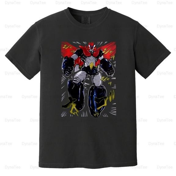 Mazinger Z Anime Mecha Robot Go Nagai Super Robot Classic Manga Comfort Color T-Shirt Unisex, up to 4XL