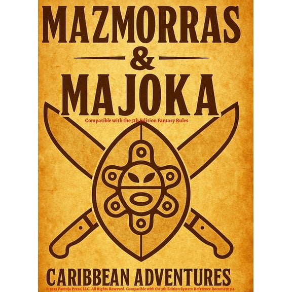 Mazmorras & Majoka: Caribbean Adventures, (Hardcover)