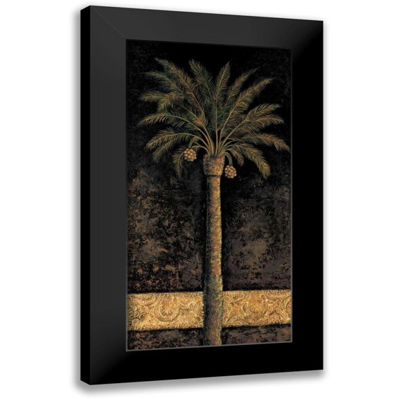 Mazo, Andre 9x14 Black Modern Framed Museum Art Print Titled - Dusk Palms I