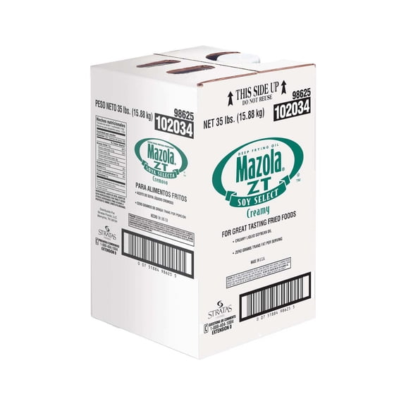 Mazola Zt 102034 MO , Soy Select Creamy Fry Oil 35#