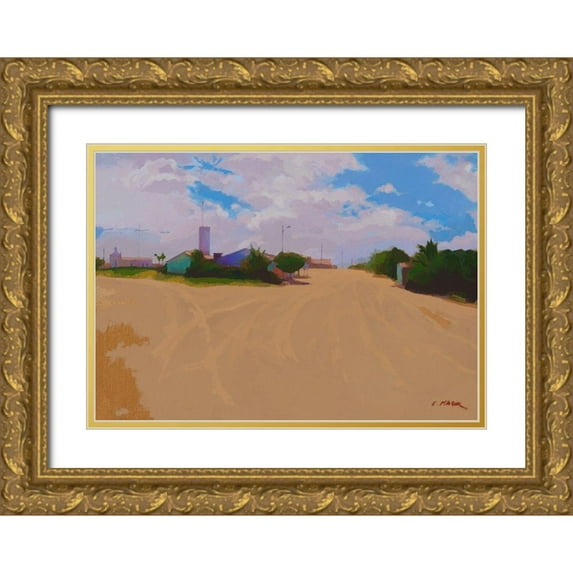 Mazur-Devaux, Ewa 14x11 Gold Ornate Wood Framed with Double Matting Museum Art Print Titled - Tatajuba
