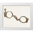 thumbnail image 1 of Mazur, Stanley 14x12 White Modern Wood Framed Museum Art Print Titled - Handcuffs 1938, 1 of 4