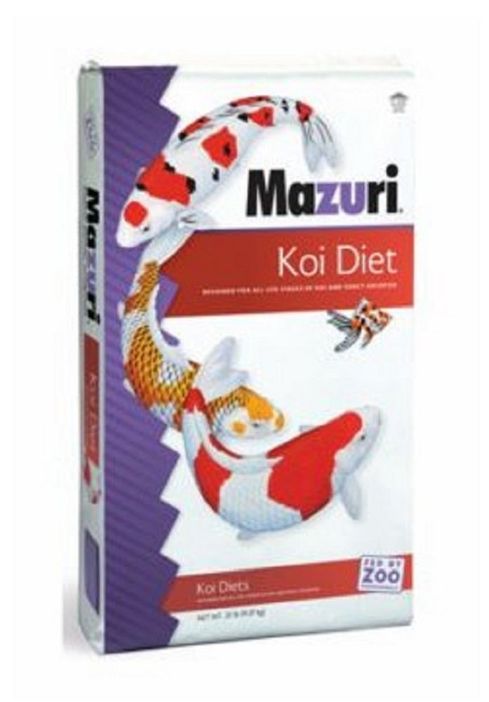 Mazuri 1489 Pet Supplies 20 Pounds Package Koi Pond Floating Nuggets Fish Feed