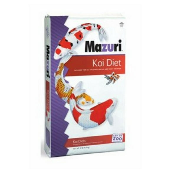 Mazuri 1489 Pet Supplies 20 Pounds Package Koi Pond Floating Nuggets Fish Feed
