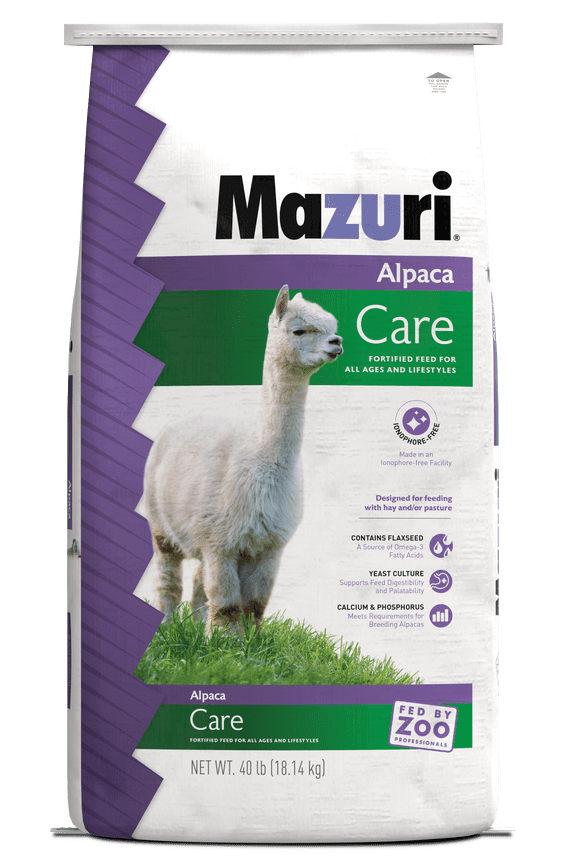 Alpaca Care Pellets, 40lb Bag