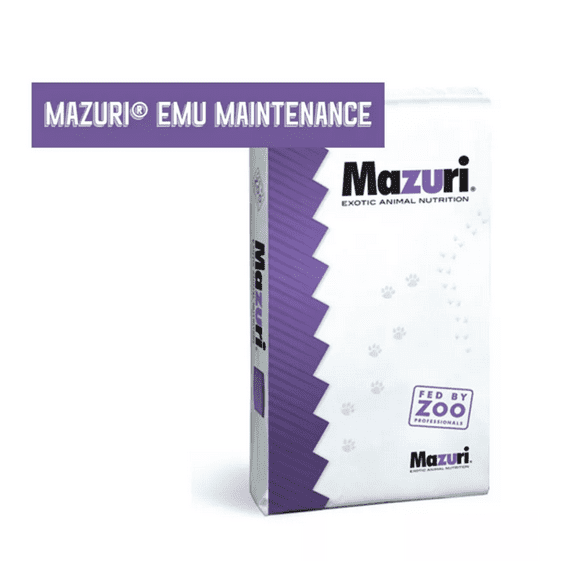Mazuri Emu Maintenance Pelleted Emu Feed, 50 lb. Bag