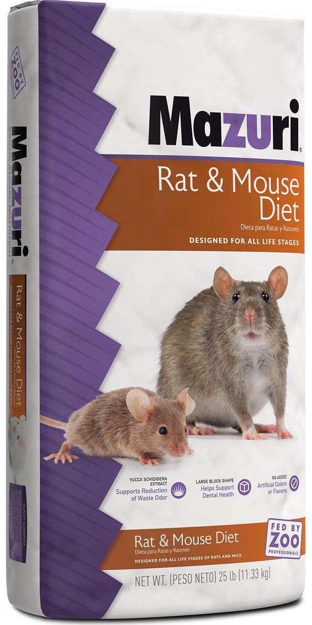 Mazuri Rat and Mouse Pelleted Food, 25 lb. Bag