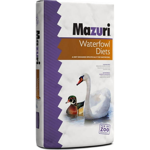 Mazuri Waterfowl Maintenance Duck and Geese Food, 50 lb. Bag